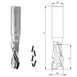 faba gyémánt felsőmaró 10x25